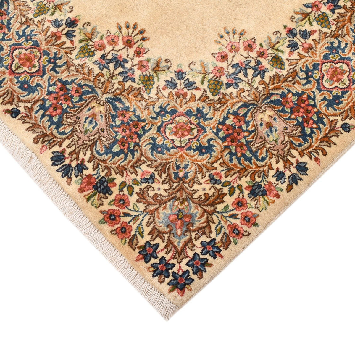 Alfombra persa - Real - 150 x 94 cm - crema
