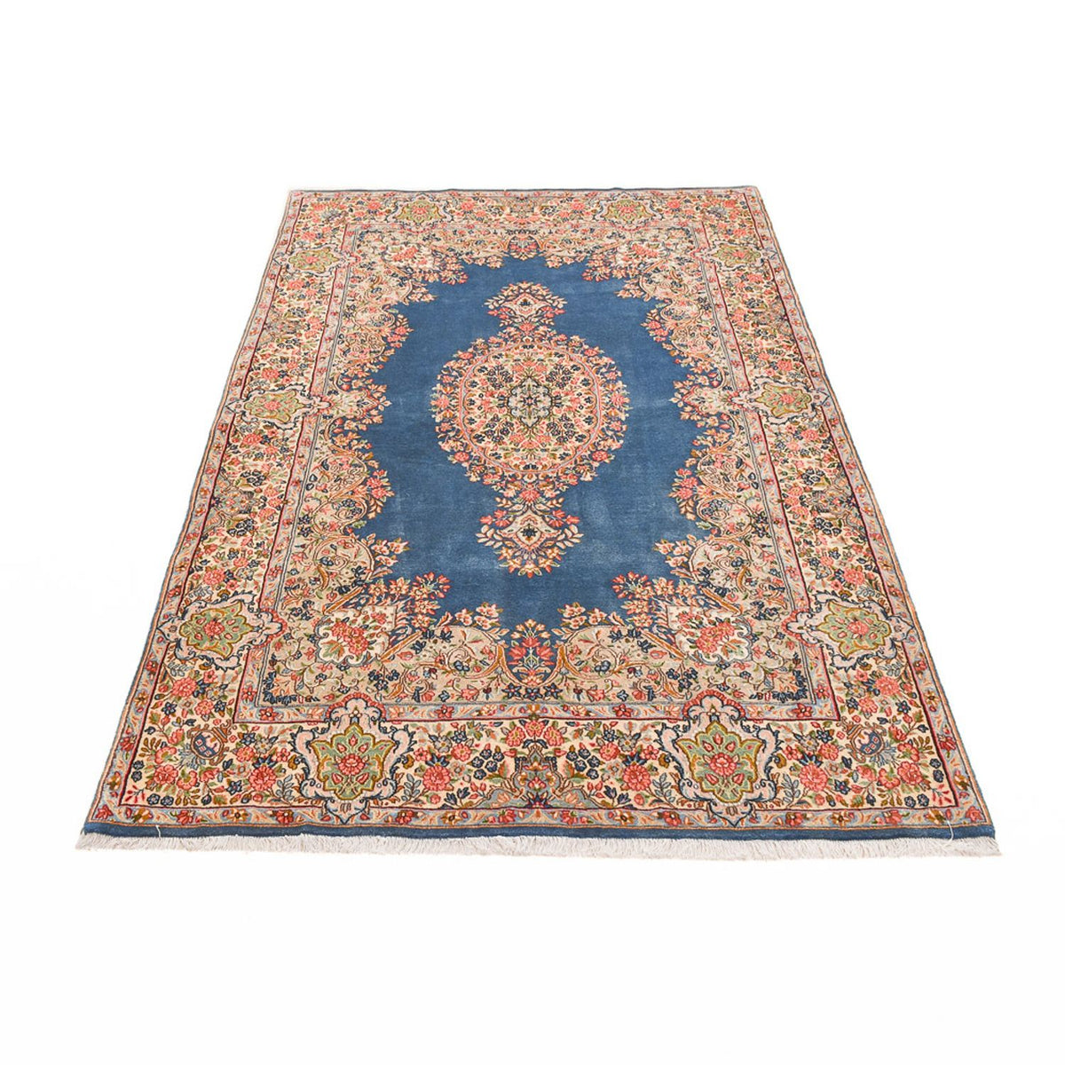 Alfombra persa - Real - 235 x 145 cm - azul