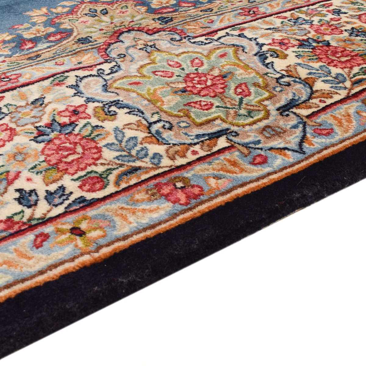 Alfombra persa - Real - 265 x 180 cm - azul