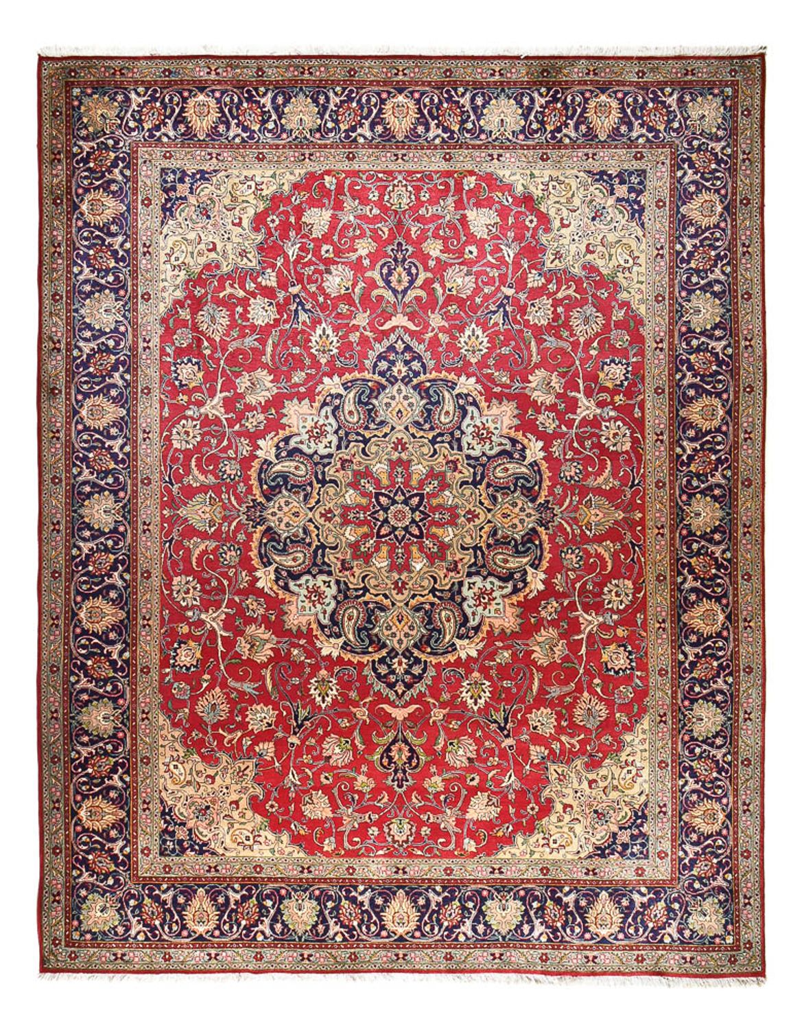 Alfombra Persa - Tabriz - Real - 400 x 310 cm - rojo