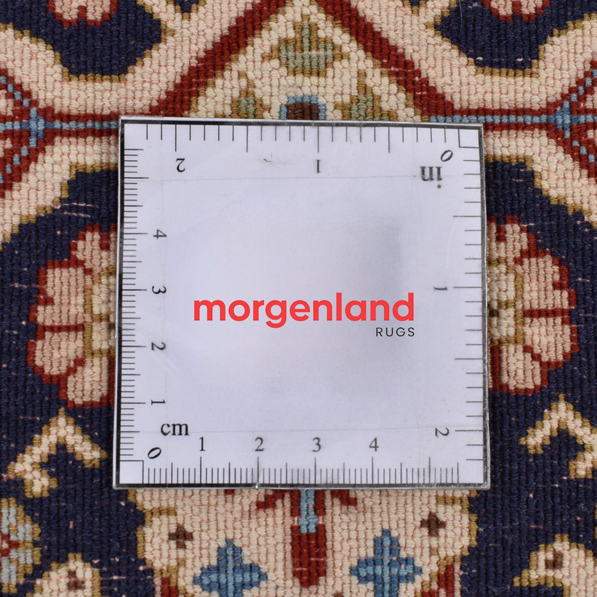 Alfombra de pasillo Alfombra Persa - Ghom - Royal - 192 x 54 cm - beige oscuro