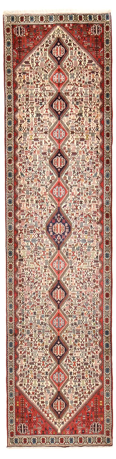 Alfombra de pasillo Alfombra persa - Nómada - 390 x 97 cm - beige