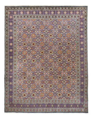 Alfombra Persa - Tabriz - Real - 400 x 312 cm - marrón claro