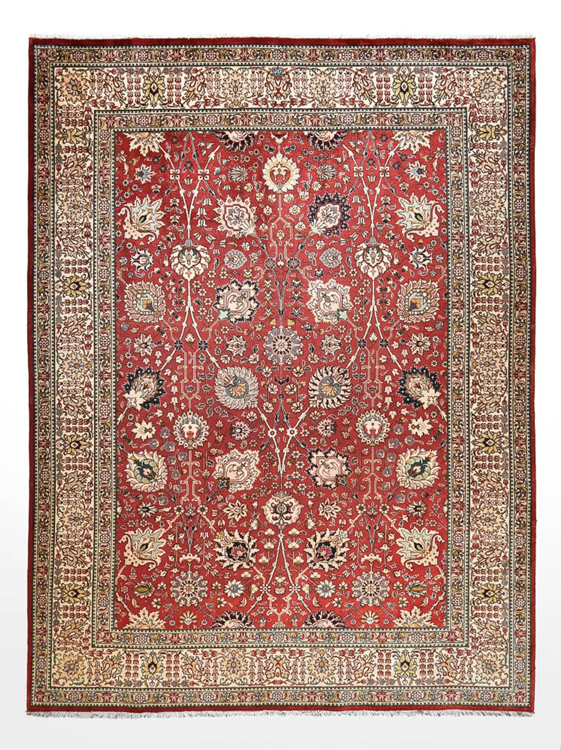 Alfombra Persa - Tabriz - Real - 390 x 292 cm - rojo