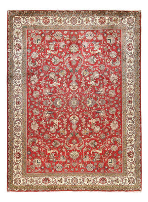 Alfombra Persa - Tabriz - Real - 400 x 298 cm - rojo