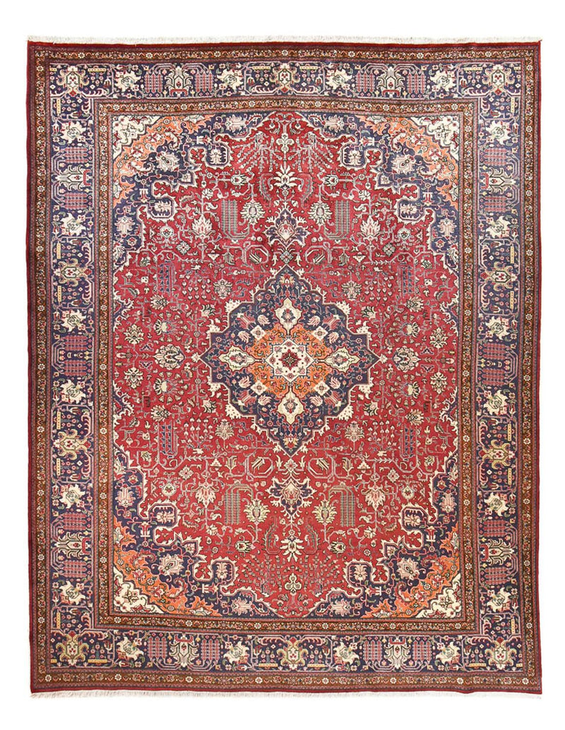 Alfombra Persa - Tabriz - Real - 402 x 308 cm - rojo