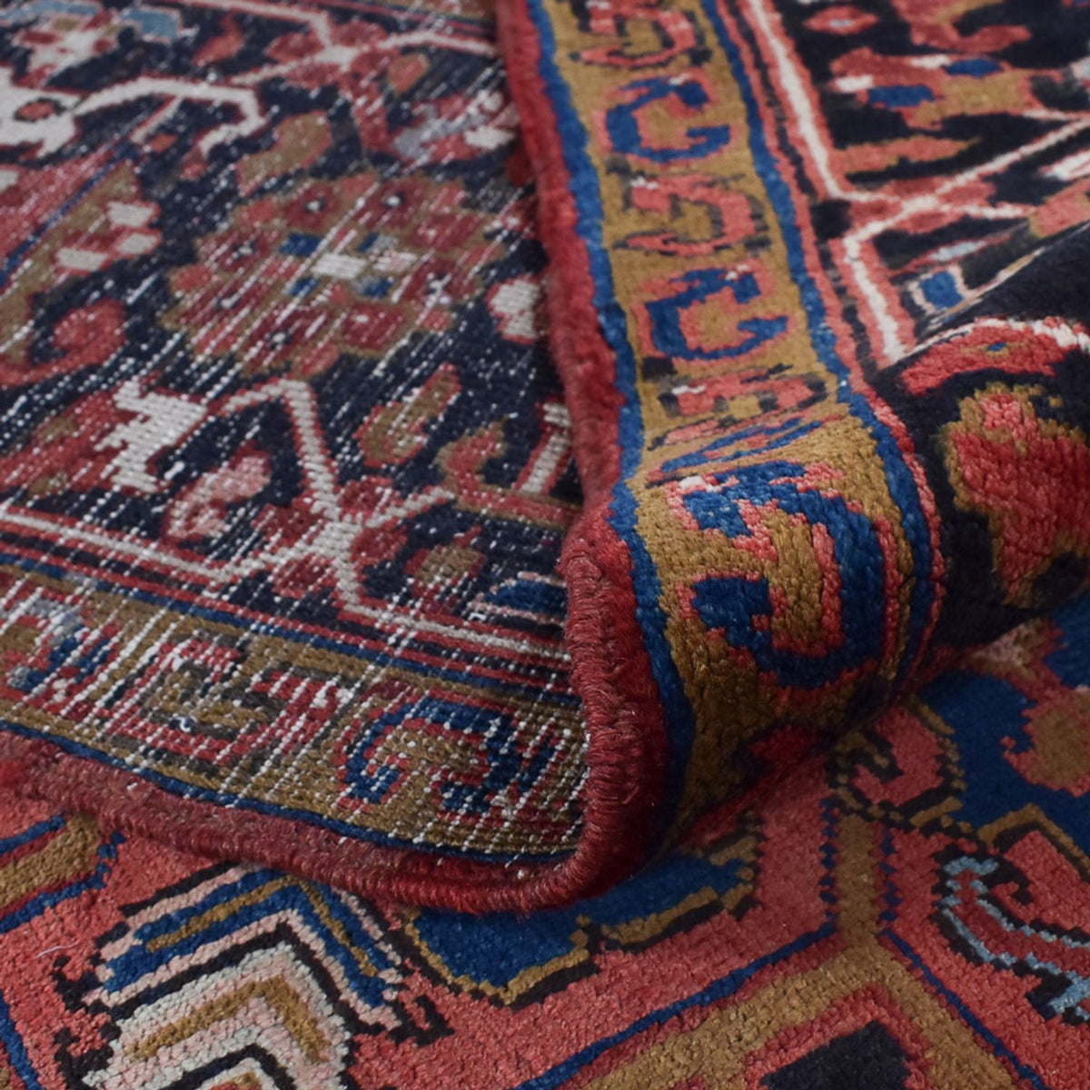 Alfombra persa - Nómada - 406 x 300 cm - rojo claro