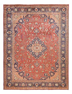 Alfombra Persa - Tabriz - Real - 396 x 304 cm - rojo