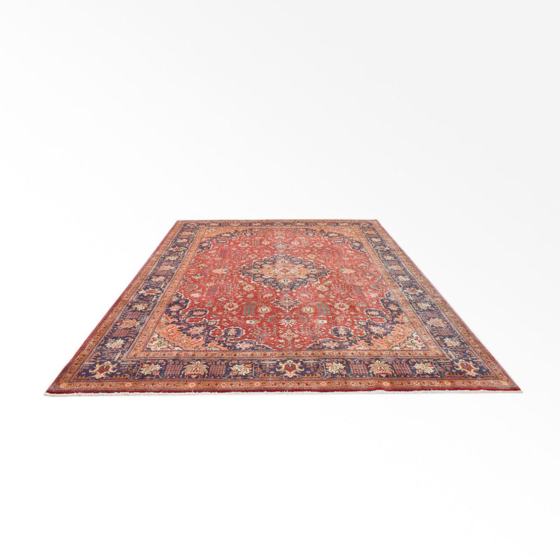 Alfombra Persa - Tabriz - Real - 396 x 304 cm - rojo
