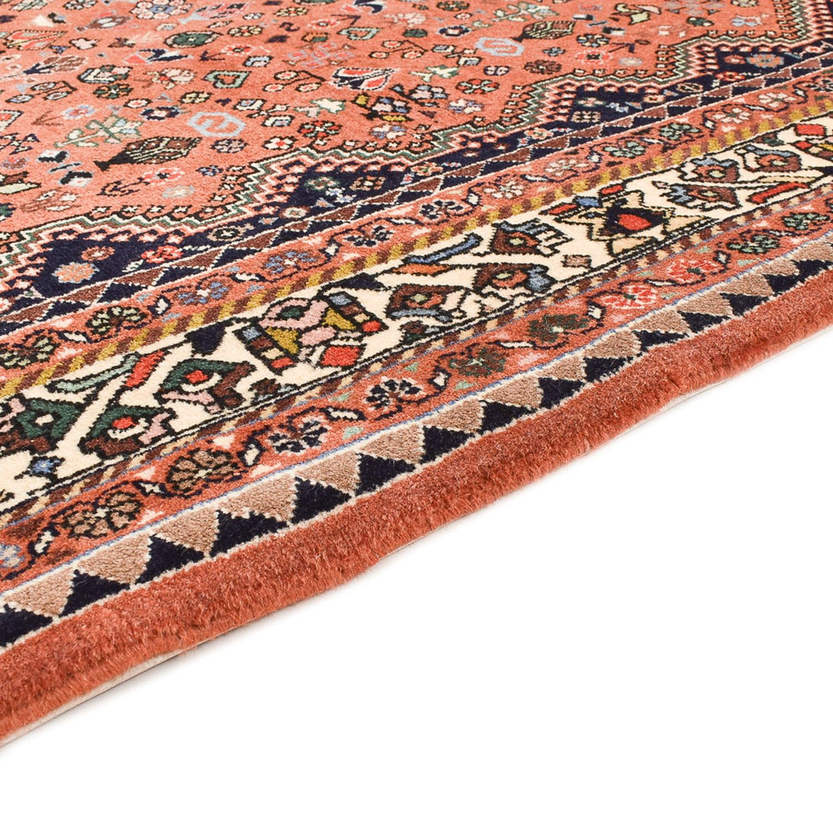 Alfombra Gabbeh - Persa Kashkuli - 218 x 159 cm - rojo claro