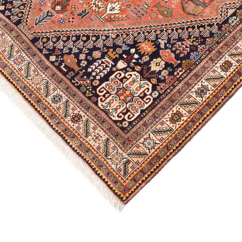 Alfombra Gabbeh - Persa Kashkuli - 202 x 152 cm - rojo claro