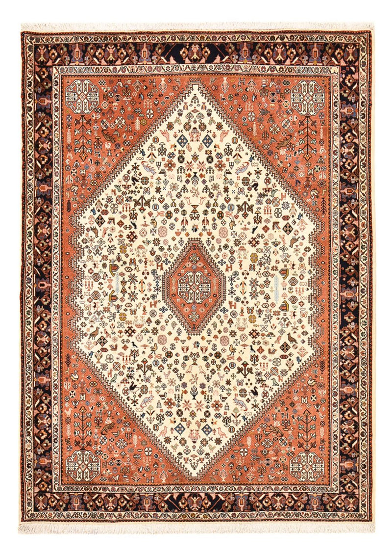 Alfombra Gabbeh - Persa Kashkuli - 215 x 155 cm - crema