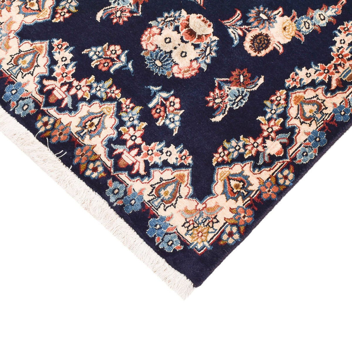 Alfombra de pasillo Alfombra persa - Clásica - 295 x 68 cm - azul oscuro