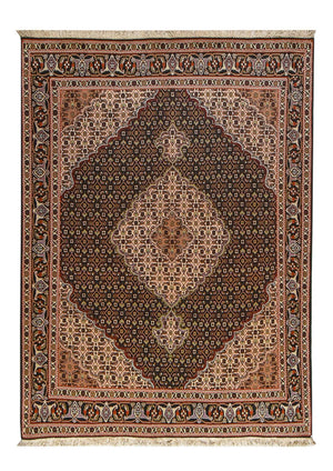 Alfombra Persa - Tabriz - Real - 207 x 148 cm - marrón
