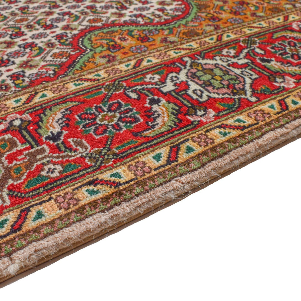 Alfombra Persa - Tabriz - Real - 198 x 150 cm - multicolor