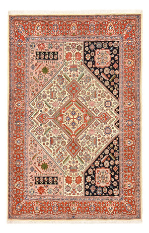 Alfombra Gabbeh - Persa Kashkuli - 211 x 143 cm - multicolor