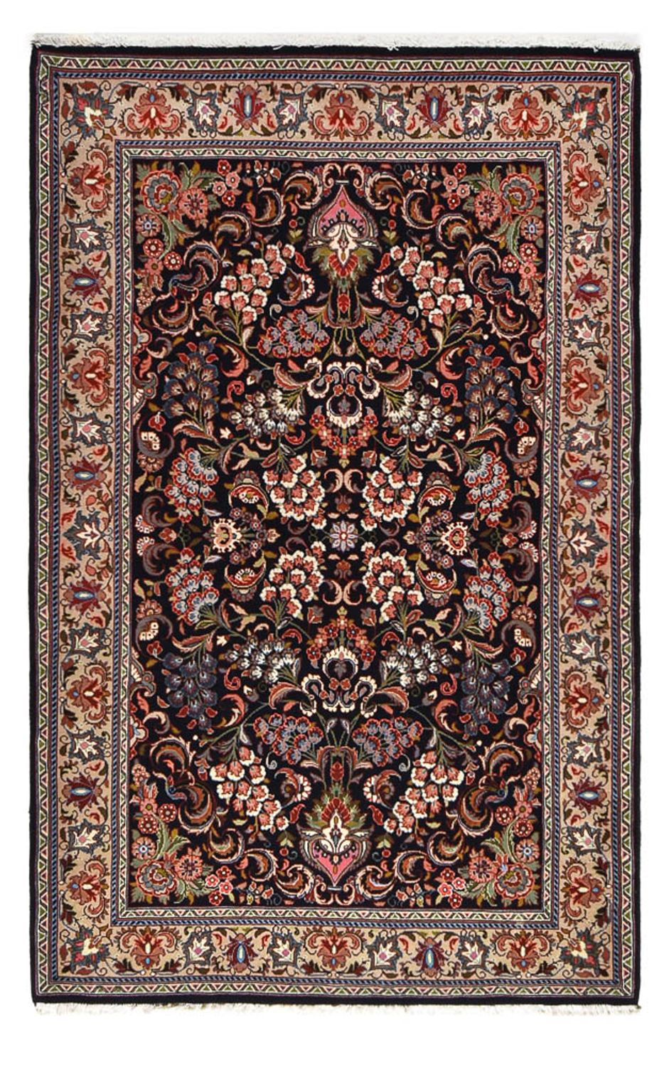 Alfombra Persa - Ghom - Royal - 212 x 132 cm - multicolor
