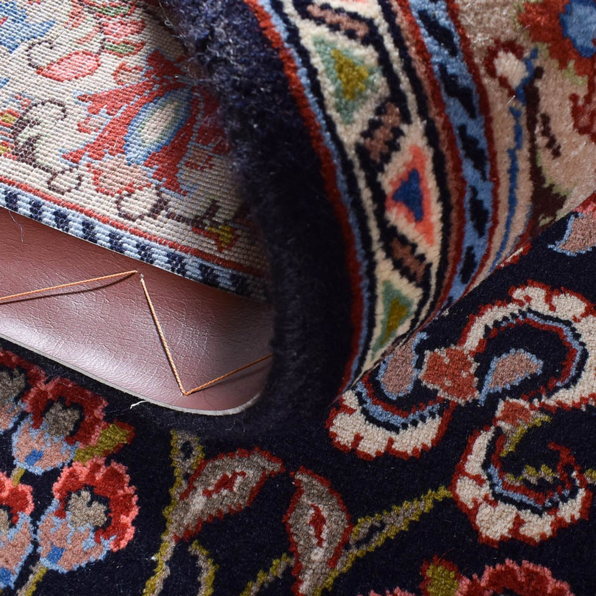 Alfombra Persa - Ghom - Royal - 212 x 132 cm - multicolor