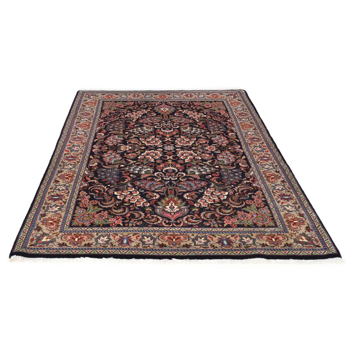 Alfombra Persa - Ghom - Royal - 212 x 132 cm - multicolor