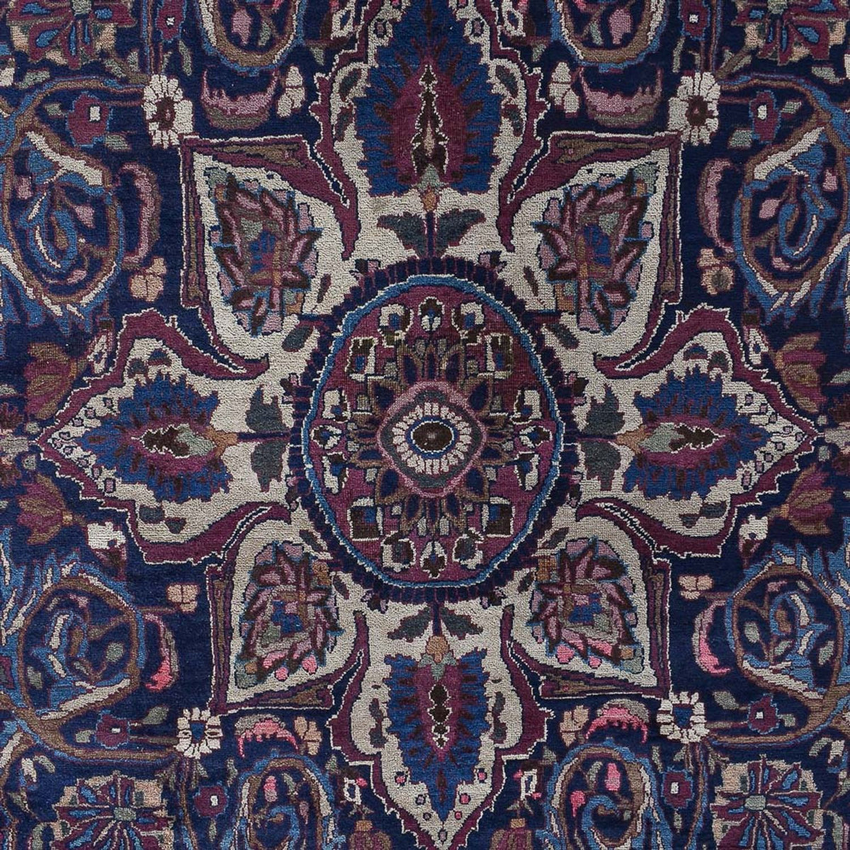 Alfombra persa - Nómada - 623 x 403 cm - púrpura