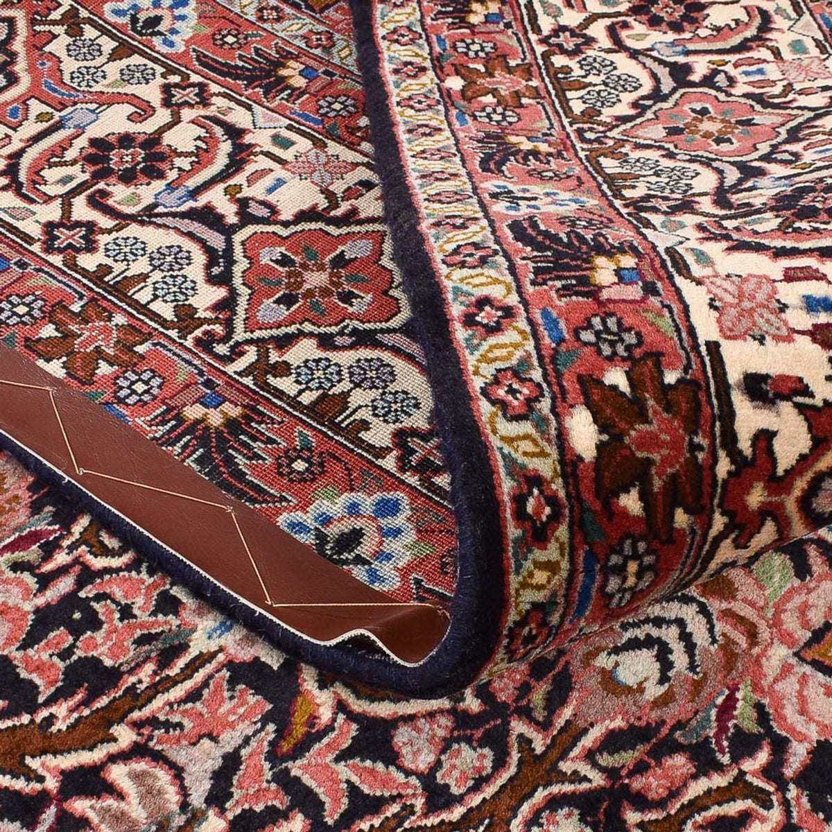 Alfombra persa - Bidjar - 300 x 200 cm - óxido