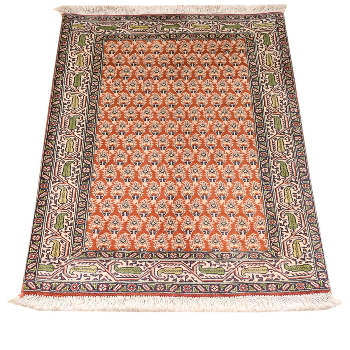Alfombra Persa - Tabriz - Real - 97 x 63 cm - multicolor