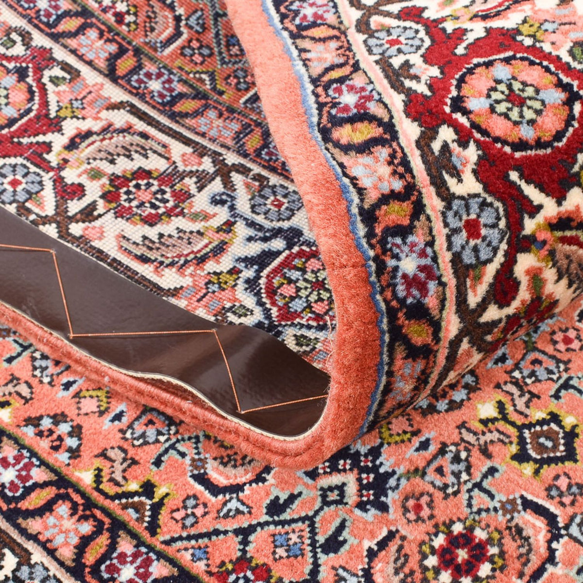 Alfombra persa - Bidjar - 152 x 110 cm - óxido