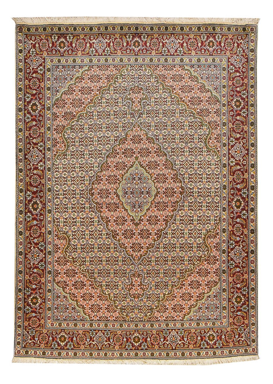Alfombra Persa - Tabriz - Real - 209 x 150 cm - arena
