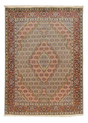 Alfombra Persa - Tabriz - Real - 209 x 150 cm - arena