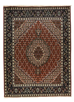 Alfombra Persa - Tabriz - Real - 200 x 148 cm - rojo