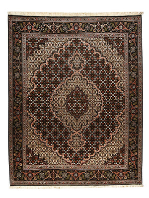 Alfombra Persa - Tabriz - Real - 200 x 151 cm - marrón oscuro