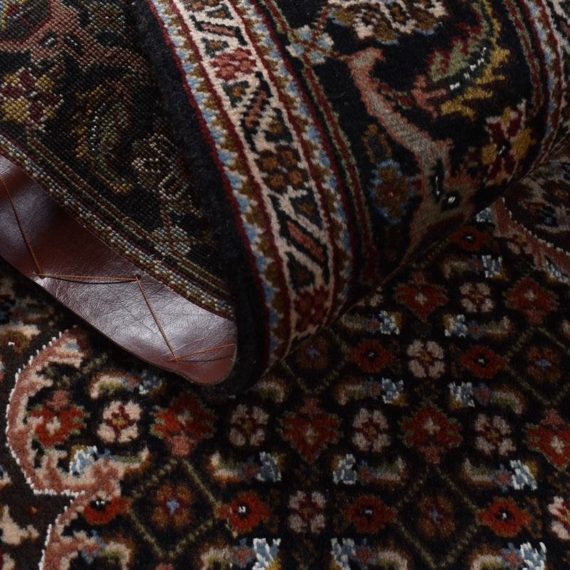 Alfombra Persa - Tabriz - Real - 200 x 151 cm - marrón oscuro