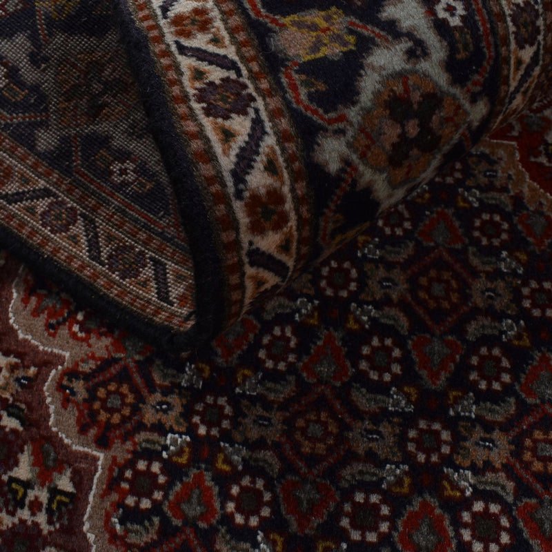 Alfombra Persa - Tabriz - Real - 198 x 150 cm - marrón oscuro