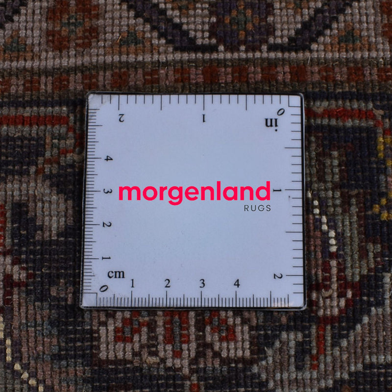 Alfombra Persa - Tabriz - Real - 198 x 150 cm - marrón oscuro