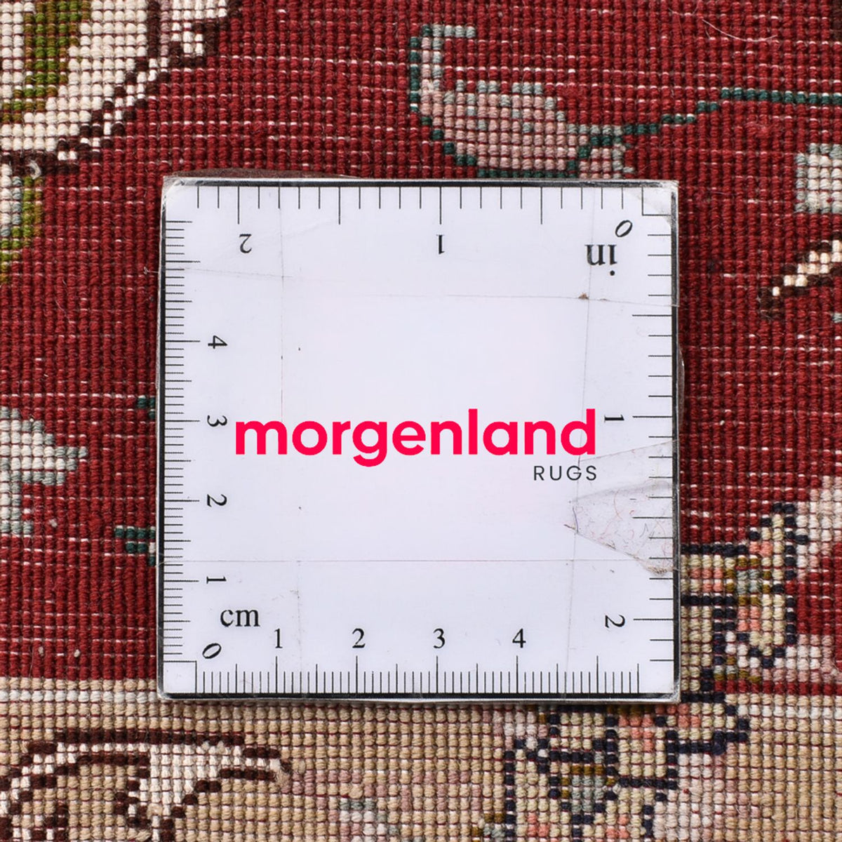 Alfombra Persa - Tabriz - Real - 90 x 60 cm - rojo