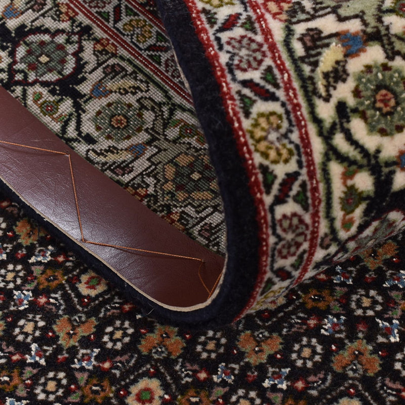 Alfombra de pasillo Alfombra Persa - Tabriz - Real - 390 x 82 cm - beige oscuro