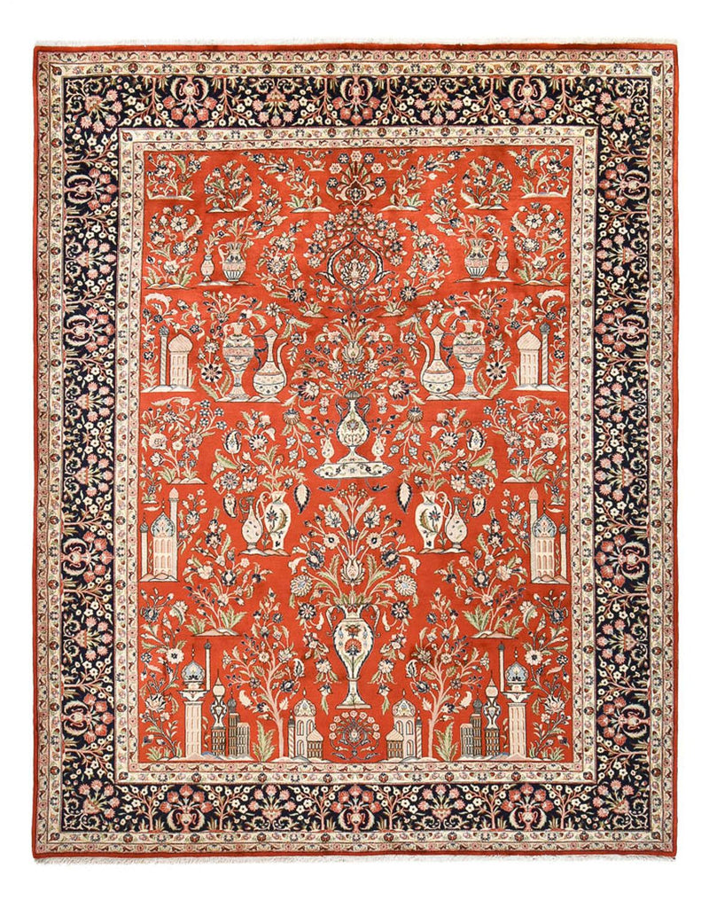 Alfombra persa - Real - Real - 395 x 304 cm - rojo