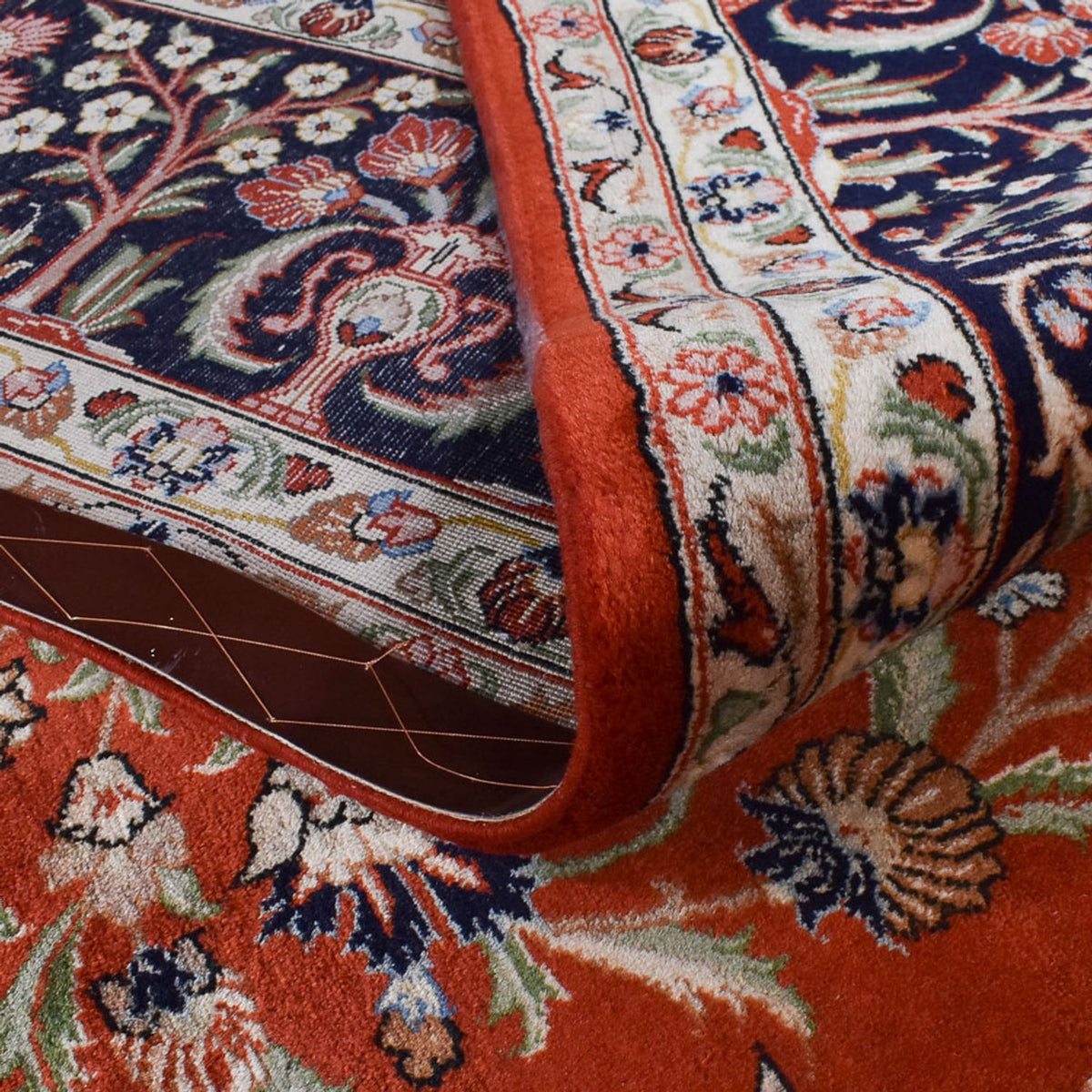 Alfombra persa - Real - Real - 395 x 304 cm - rojo
