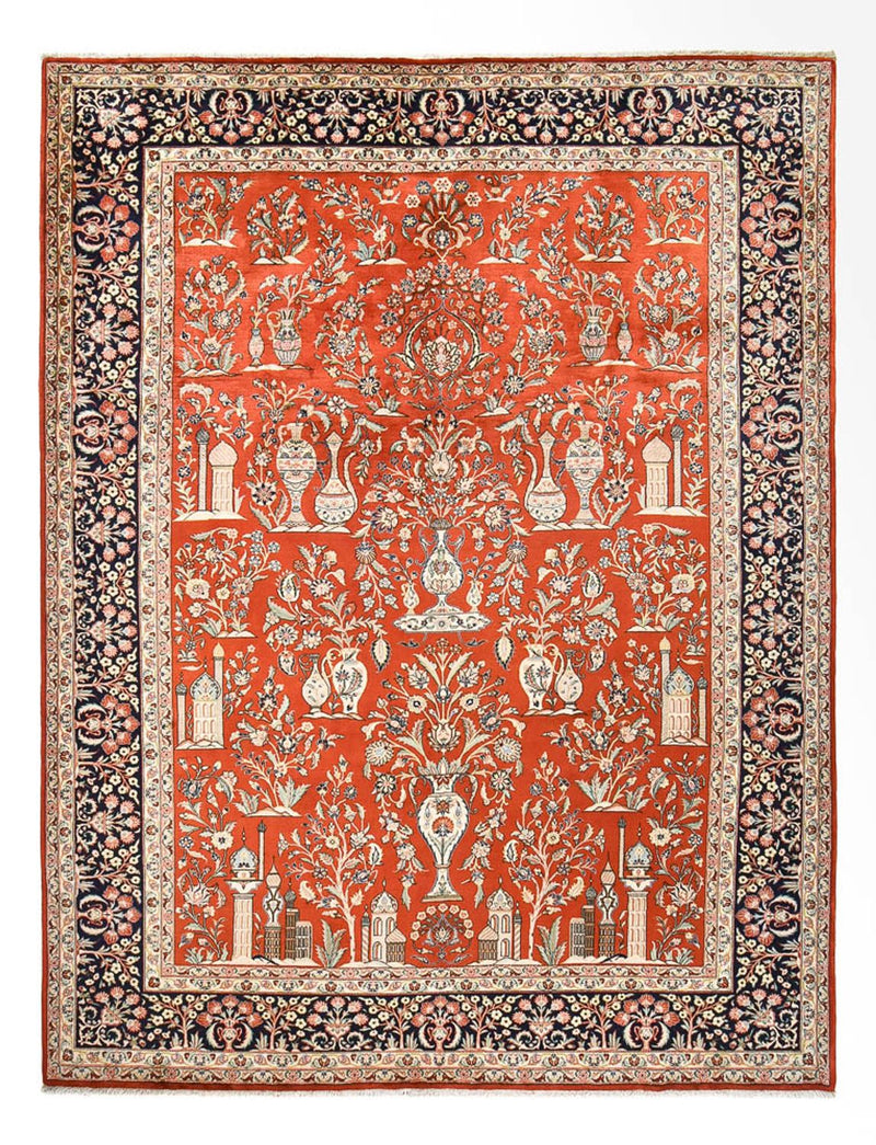 Alfombra persa - Real - Real - 399 x 303 cm - rojo