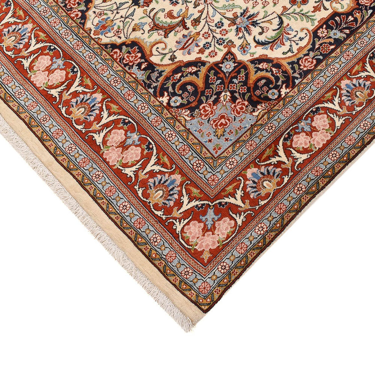 Alfombra persa - Bidjar - 252 x 142 cm - arena