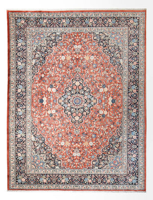 Alfombra persa - Real - Real - 390 x 294 cm - rojo claro
