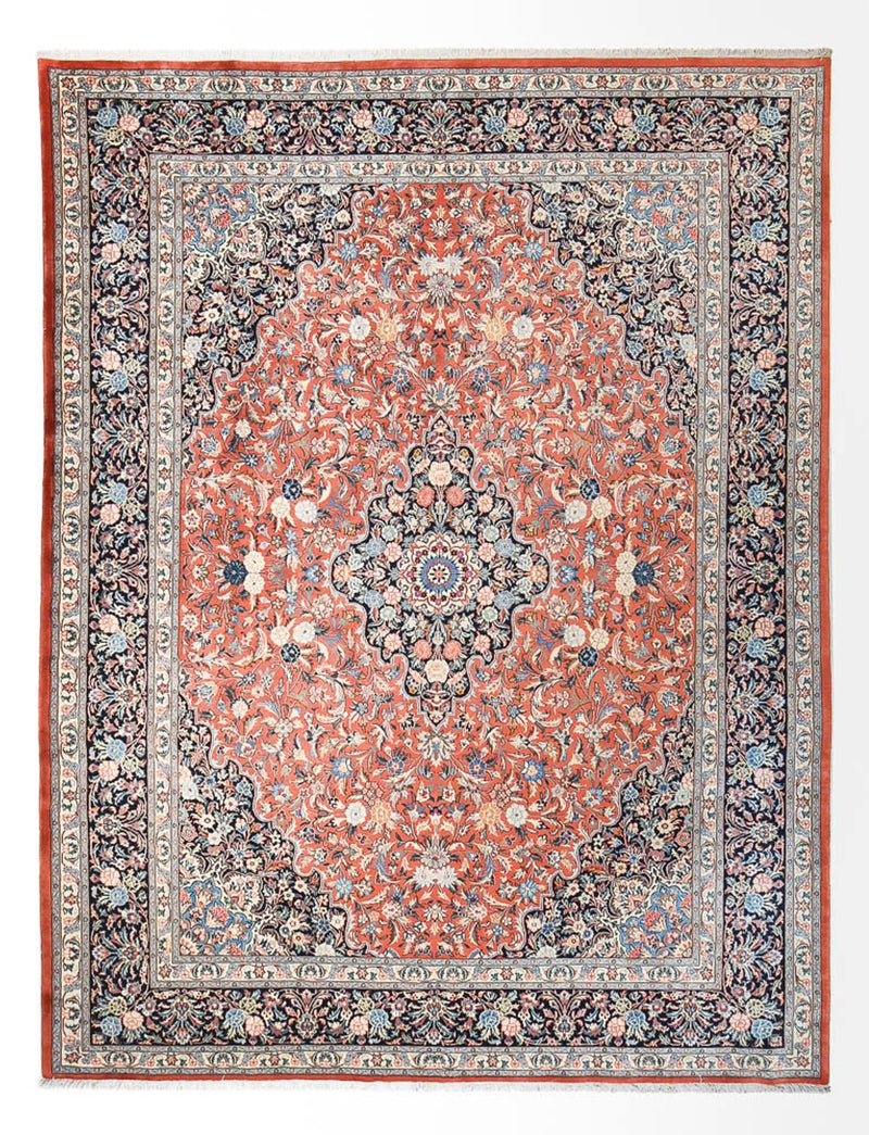 Alfombra persa - Real - Real - 390 x 294 cm - rojo claro