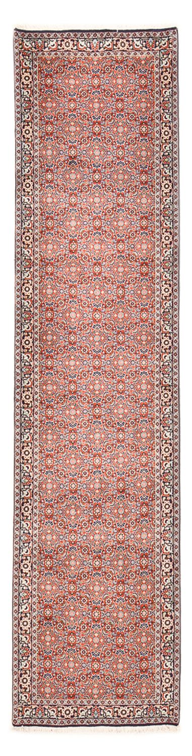 Alfombra de pasillo Alfombra persa - Bidjar - 295 x 76 cm - óxido