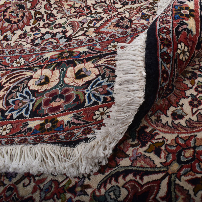 Alfombra persa - Bidjar redondo  - 250 x 250 cm - óxido