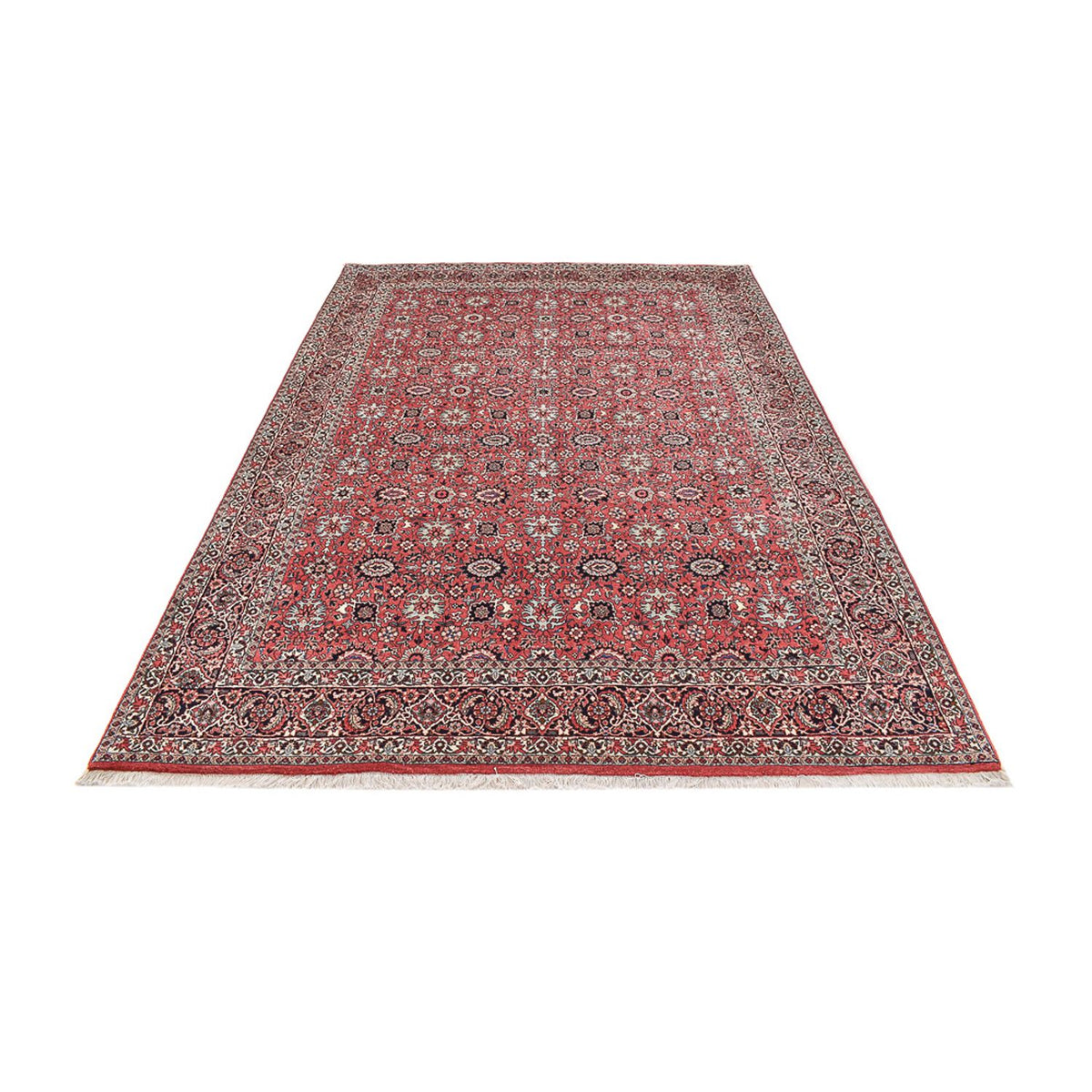 Alfombra persa - Bidjar - 300 x 202 cm - rojo claro