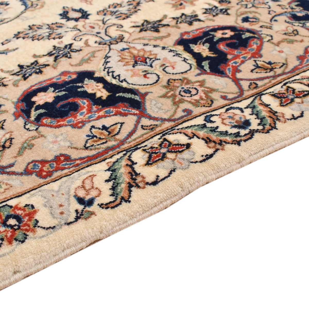 Alfombra Persa - Ghom - Royal - 229 x 138 cm - beige