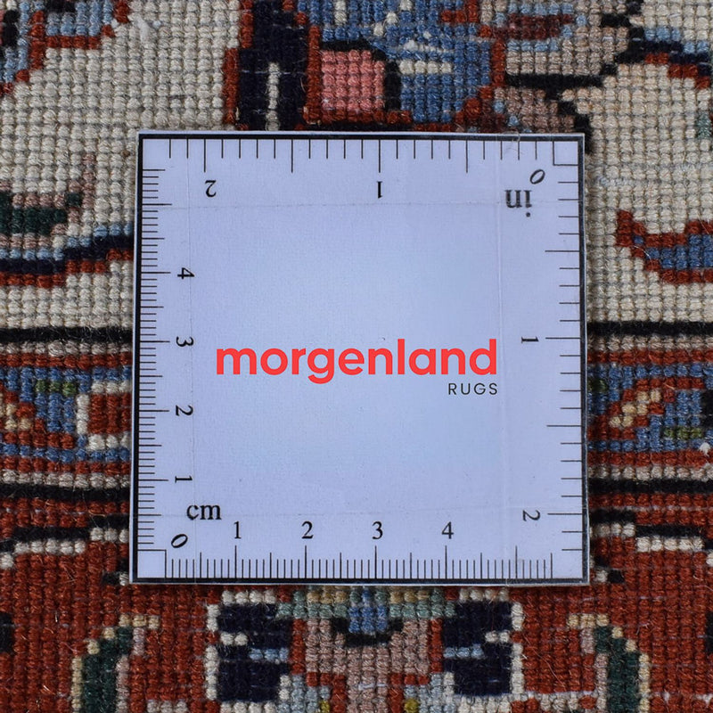 Alfombra persa - Clásica - Real - 332 x 254 cm - azul oscuro