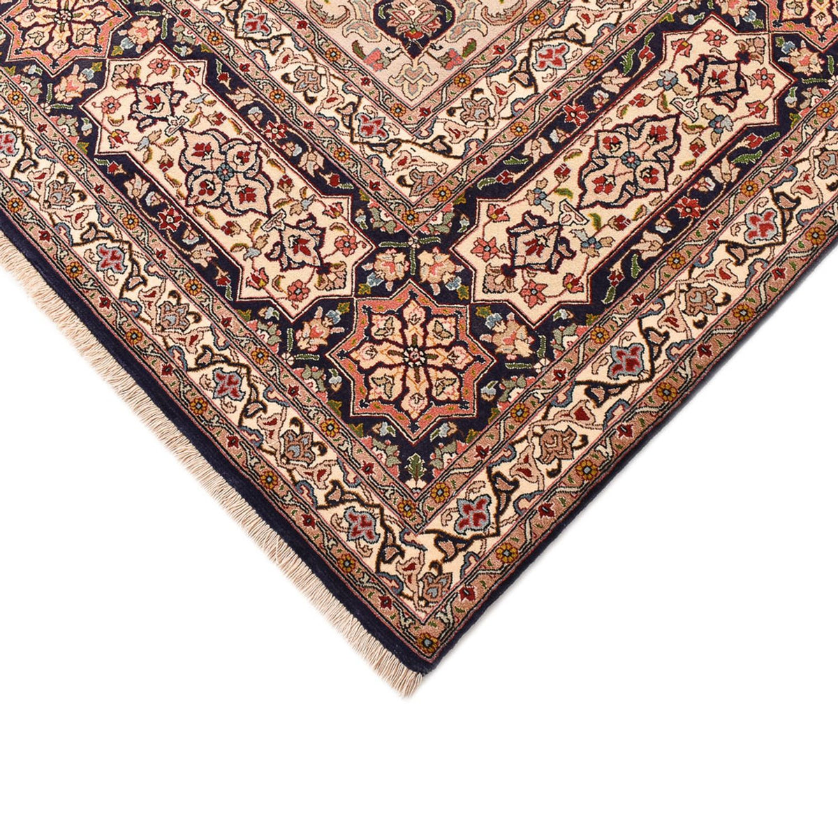 Alfombra Persa - Tabriz - Real - 400 x 297 cm - beige claro