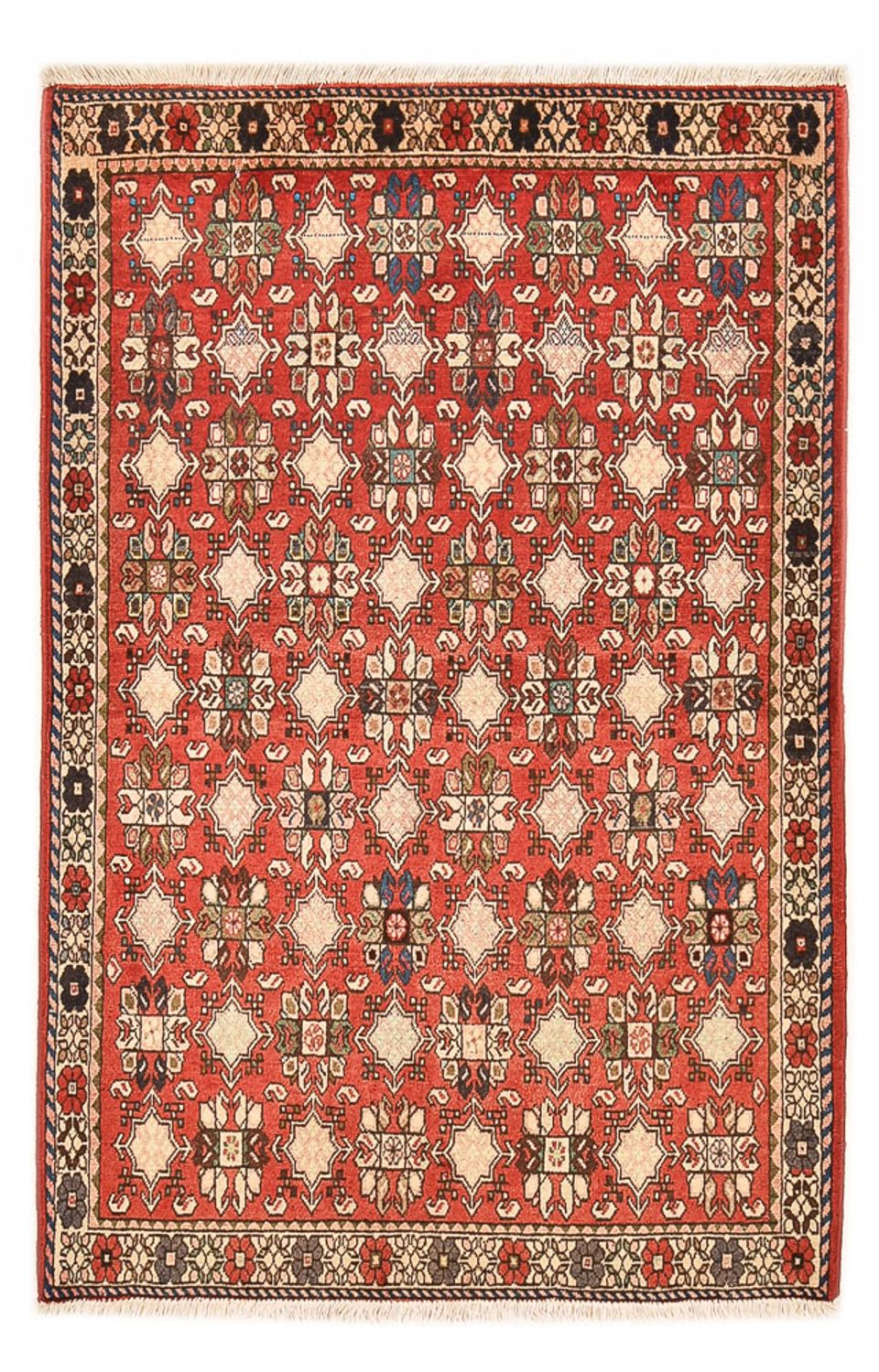 Alfombra persa - Nómada - 160 x 110 cm - rojo