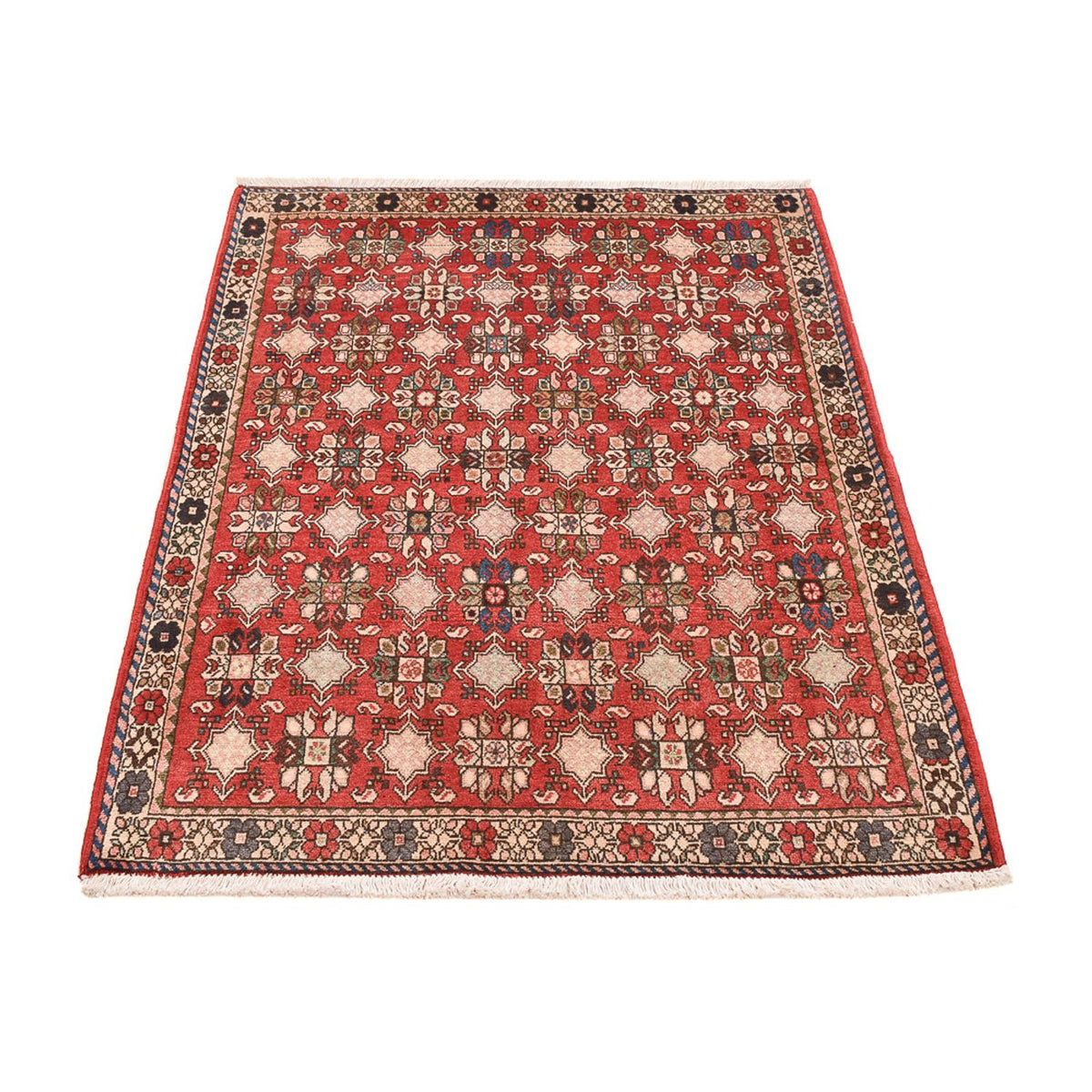 Alfombra persa - Nómada - 160 x 110 cm - rojo